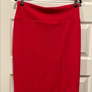 Bright pink Lularoe Cassie